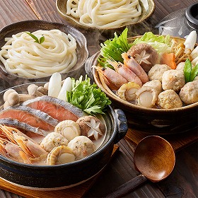 石狩鍋＆海鮮つみれ鍋 食べ比べセット 0080709 1896-949 惣菜 鍋セット【送料込み】【二重包装不可】【お届け不可地域：北海道・沖縄・離島】
