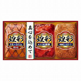 【お中元2025】煌彩ギフト KK-303 ハム 焼き豚 ミートローフ 詰め合わせ 丸大食品 【送料込み】【二重包装不可】