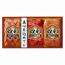 【お歳暮2025】煌彩ギフト KK-303 ハム 焼き豚 ミートローフ 詰め合わせ 丸大食品 【送料込み】【二重包装不可】