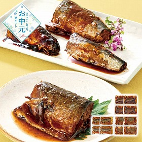 【お中元2026】骨までやわらか煮魚セット 和風惣菜【送料込み】【二重包装不可】_845
