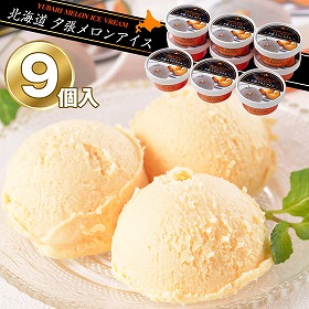 北海道 夕張メロンアイス（9個） セット 詰め合わせ【送料込み】
