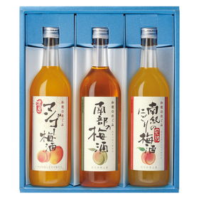 和歌のめぐみ<梅酒飲みくらべ> SLU【送料込み】【お届け不可地域:北海道・沖縄・離島】