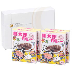 岡山 桃太郎カレー 甘口4箱セット ビーフカレー（甘口）180ｇ×4【送料込み】