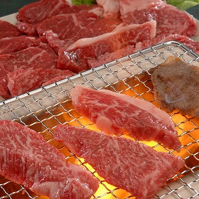 東京 人形町 日山 国産牛赤身焼肉 400ｇ【送料込み】