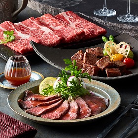 大阪 Teppan×Wine堀 アンガス牛 3種 セット 牛肉 肉【送料込み】