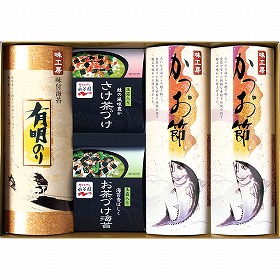 味工房 永谷園お茶づけ・海苔・かつお節ギフト（茶漬×計6、かつお節×2、のり×2） 和食 詰合せ【送料込み】【二重包装不可】【お届け不可地域：離島】