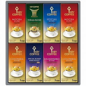 キーコーヒー ドリップオン・レギュラーコーヒーギフト KDV-40L 4214-059 コーヒー ドリップバッグ【送料込み】【お届け不可地域:北海道・沖縄・離島】