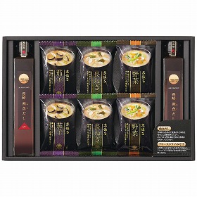 フリーズドライみそ汁＆飛魚だしセット FDA-25N 4221-030 味噌汁 出汁 詰合せ【送料込み】【お届け不可地域：北海道・沖縄・離島】