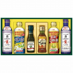 日清オイリオ ヘルシーオイル＆キッコーマン生しょうゆギフト NK-30 4236-031 調味料 詰合せ【送料込み】【お届け不可地域：北海道・沖縄・離島】