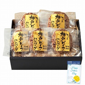 【父の日2025】レストラン牛乃匠 神戸ビーフハンバーグ 2614-55 4997-033 洋風惣菜 ハンバーグ【送料込み】【二重包装不可】【お届け不可地域：北海道・沖縄・離島】【お届け日時指定不可】