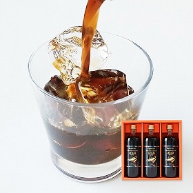【お中元2025】東京 ミカド珈琲 プレミアムアイスコーヒー 無糖 3本 コーヒー飲料【送料込み】【二重包装不可】【お届け不可地域：離島】