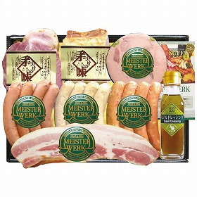 3%OFF【お中元2025】千成亭 マイスター上田ギフトセット SEN-ASS01 4753-025 ハムギフト【送料込み】【お届け不可地域:北海道・沖縄・離島】