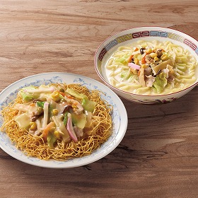 【お中元2025】7種の具材本場長崎で作ったちゃんぽん・皿うどんセット CS-A 麺 長崎ちゃんぽん【送料込み】【二重包装不可】【お届け不可地域:離島】_621