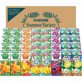 【お中元2025】カゴメ すこやかサマーバラエティギフト(紙容器) KYJ-50S 飲料 ジュース【送料込み】【二重包装不可】【お届け不可地域:離島】_962