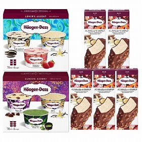 ハーゲンダッツバラエティーセット HD66 スイーツ アイス【送料込み】【お届け不可地域：離島】