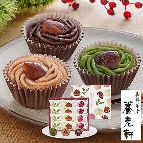【お歳暮2025】京都 養老軒 渋皮栗の焼きモンブラン YJ-SCM スイーツ 洋菓子【送料込み】【二重包装不可】