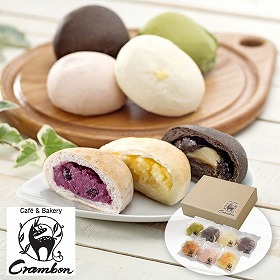 Crambon 冷やしクリームパン 7種 CB-35R 4820-939 パン スイーツ【送料込み】【二重包装不可】【お届け不可地域：北海道・沖縄・離島】