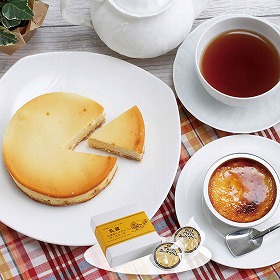 乳蔵 北海道ベイクドチーズケーキ・あいすプリン 440192 4821-284 スイーツ 洋菓子【送料込み】【二重包装不可】【お届け不可地域：北海道・沖縄・離島】