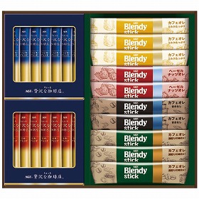 AGF スティックカフェオレ＆ブラックアソートギフト BZT-20D 1210-062 コーヒー 詰合せ【送料込み】【お届け不可地域：北海道・沖縄・離島】