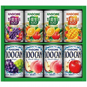 カゴメ すこやかファミリーギフト 8本 KSR-10P 1216-038 野菜飲料 果実飲料【送料込み】【お届け不可地域：北海道・沖縄・離島】