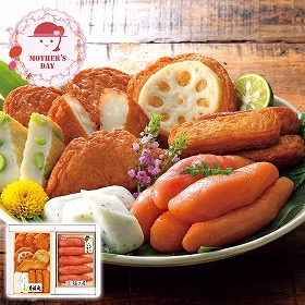 【母の日2026】月揚庵 さつまあげ・ 福さ屋 辛子めんたいこセット 練り物 惣菜【送料込み】【二重包装不可】【お届け不可地域：離島】【お届け日時指定不可】_81063