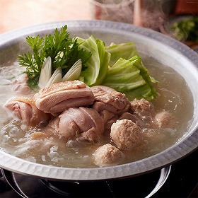 博多華味鳥 博多華味鳥 水たきセット H-A4 1896-153 惣菜 鍋セット【送料込み】【二重包装不可】【お届け不可地域：北海道・沖縄・離島】