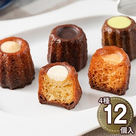 ドミニクドゥーセの店 プチカヌレギフト DM-PC3 1898-525 スイーツ 洋菓子【送料込み】【二重包装不可】【お届け不可地域：北海道・沖縄・離島】