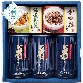 【お中元2026】大森屋 味付卓上のり・ふりかけ詰合せ 乾物 海苔【送料込み】