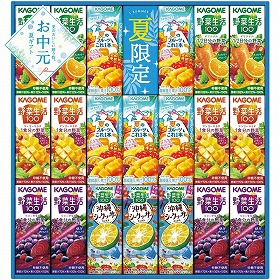 【お中元2026】カゴメ すこやかサマーバラエティギフト 紙容器 野菜飲料【送料込み】【二重包装不可】_1014