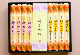 岩手県特産品　そうめん  卵めん食楽佳味ギフトセット（化粧箱入り  K-8） 【送料込み】【お届け不可地域:沖縄・離島】