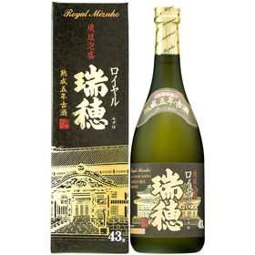 琉球泡盛 ロイヤル瑞穂 熟成5年古酒 43度720ml【送料込み】