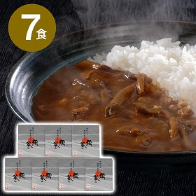 れすとらん 100年民家「黒釜」のきのこと近江牛のカレー 7箱セット OGK-7G カレー カレーライス レトルト【送料込み】【お届け不可地域：北海道・沖縄・離島】