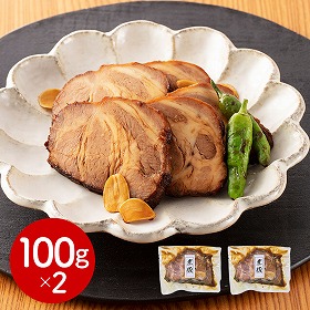 岐阜 創業明治10年 鵜舞屋 昆布巻のたれで仕込んだ煮豚 100g×2 和風惣菜【送料込み】【二重包装不可】【お届け不可地域：離島】