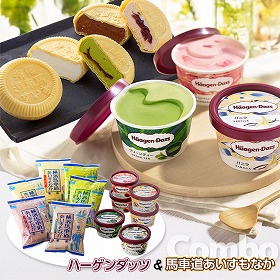 ハーゲンダッツ&馬車道もなか計12個セット HT12 スイーツ アイスクリーム【送料込み】【お届け不可地域:離島】