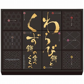 河内駿河屋 わらび餅とくず餅の食べくらべ WK-20 4198-041 和菓子 詰合せ【送料込み】【お届け不可地域：北海道・沖縄・離島】