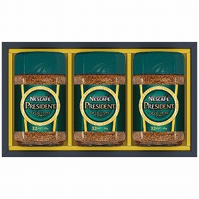 ネスカフェ プレジデントレギュラーソリュブルコーヒーギフトセット N30-PSA 4213-057 インスタントコーヒー【送料込み】【お届け不可地域：北海道・沖縄・離島】