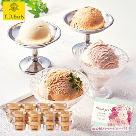 【母の日2025】T.D.Early リッチアイス スイーツ アイス【送料込み】【二重包装不可】【お届け不可地域：離島】【お届け日時指定不可】_81048