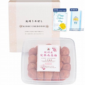 【父の日2025】紀州産完熟南高梅 うす塩味 270 4997-766 梅干し【送料込み】【二重包装不可】【お届け不可地域：北海道・沖縄・離島】【お届け日時指定不可】