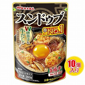 スンドゥブ旨極辛 300g×10個 丸大食品 鍋 チゲ【送料込み】