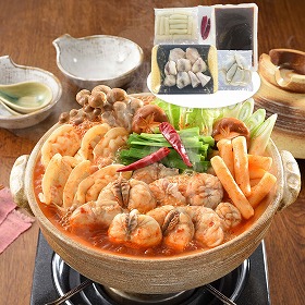 関とら本店 旨辛ふくチゲ鍋 魚介 フグ【送料込み】【二重包装不可】【お届け不可地域：離島】