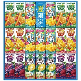 3%OFF【お中元2025】カゴメ すこやかサマーバラエティギフト(紙容器) KYJ-30S 4766-010 野菜飲料【送料込み】【二重包装不可】【お届け不可地域:北海道・沖縄・離島】