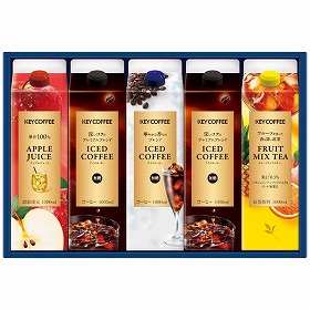 【お中元2025】キーコーヒー アイスコーヒー&ジュースドリンクギフト LCJ-30A 4768-076 コーヒー【送料込み】【二重包装不可】【お届け不可地域:北海道・沖縄・離島】