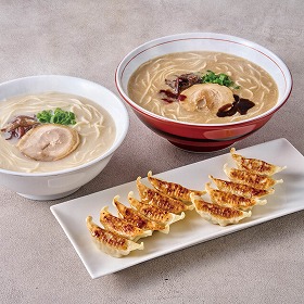 【お中元2025】おうちで本格派 博多 一風堂 とんこつラーメンと博多ひとくち餃子 B29-5 ぎょうざ ラーメン【送料込み】【二重包装不可】【お届け不可地域:離島】_858