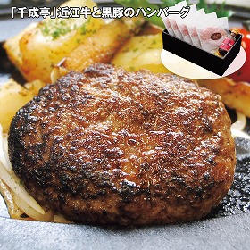 【お歳暮2025】千成亭 近江牛と黒豚のハンバーグ 洋風惣菜【送料込み】【お届け不可地域:離島】_688