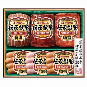 【お歳暮2025】 伊藤ハム 伝承献呈 GM-40 ハムギフト【送料込み】【二重包装不可】