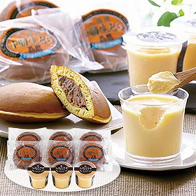 乳蔵 北海道プリン＆十勝生どら ARC-093 4821-878 スイーツ 洋菓子【送料込み】【二重包装不可】【お届け不可地域：北海道・沖縄・離島】