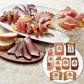 札幌バルナバハム 札幌開拓使ハムセット 100S041A 4823-771 ハムギフト【送料込み】【お届け不可地域：北海道・沖縄・離島】