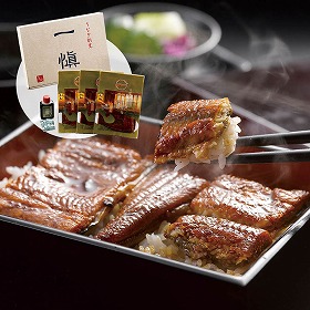 うなぎ割烹 一愼 特製蒲焼 RUIC0553 4824-874 鰻【送料込み】【お届け不可地域：北海道・沖縄・離島】