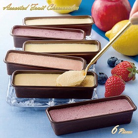 カスターニャ 広島県産フルーツチーズケーキ6種セット 4829-088 スイーツ 洋菓子【送料込み】【お届け不可地域：北海道・沖縄・離島】