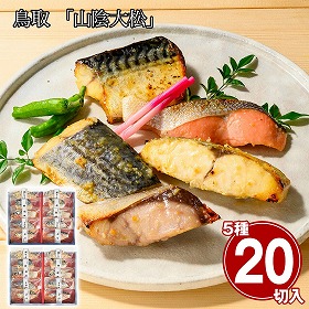 鳥取 山陰大松 氷温熟成 西京漬けギフトセット10切 ×2セット 魚介 和風惣菜【送料込み】【二重包装不可】【お届け不可地域：離島】